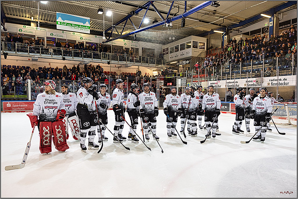 PENNY DEL;  Iserlohner EC - Koelner Haie; Iserlohn, 24.02.2023